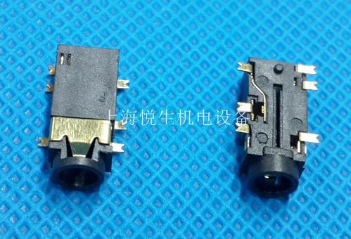 正品pj389镀金插口贴片环保优质耳机插座3.5mm音频接口耐高温