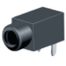 卧式直插耐高温2.5mm音频插座PJ-211/210 效果图、产品图、型号图与工程图全解析